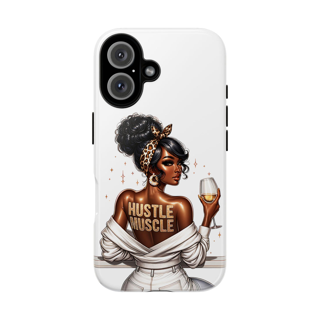 Hustle Muscle Phone Case – Chic Strong Woman Design