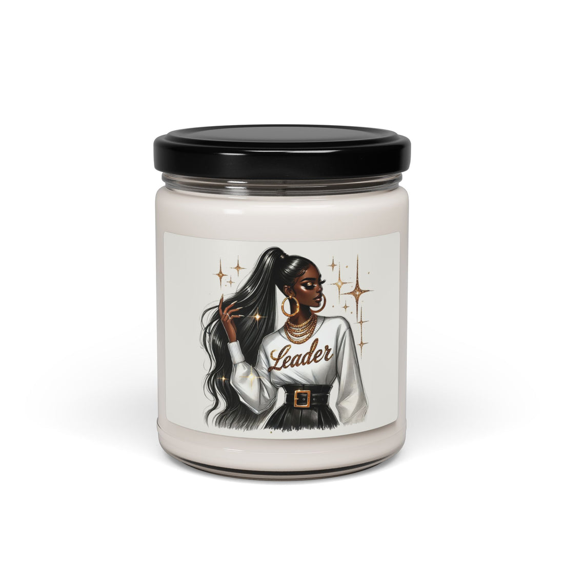 Leader Scented Soy Candle - 9oz | Relaxing Aroma for Empowerment & Self-Care