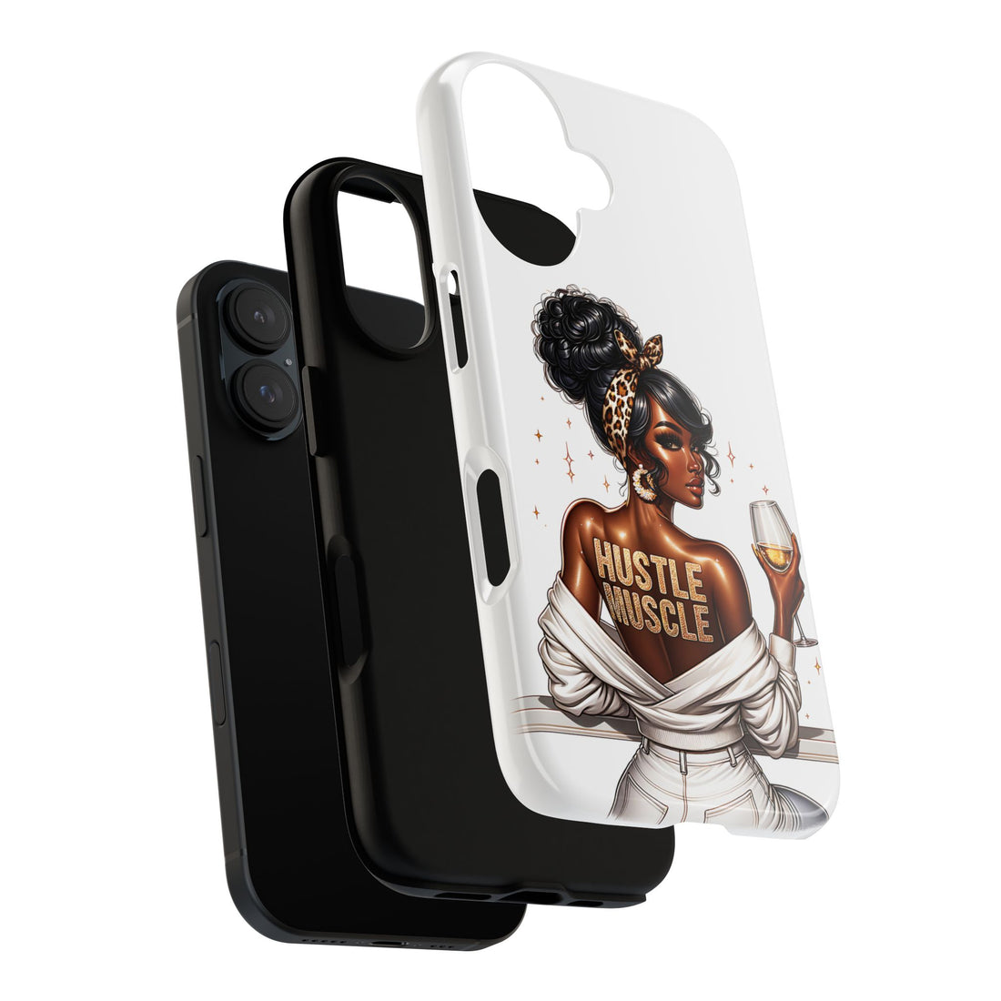 Hustle Muscle Phone Case – Chic Strong Woman Design