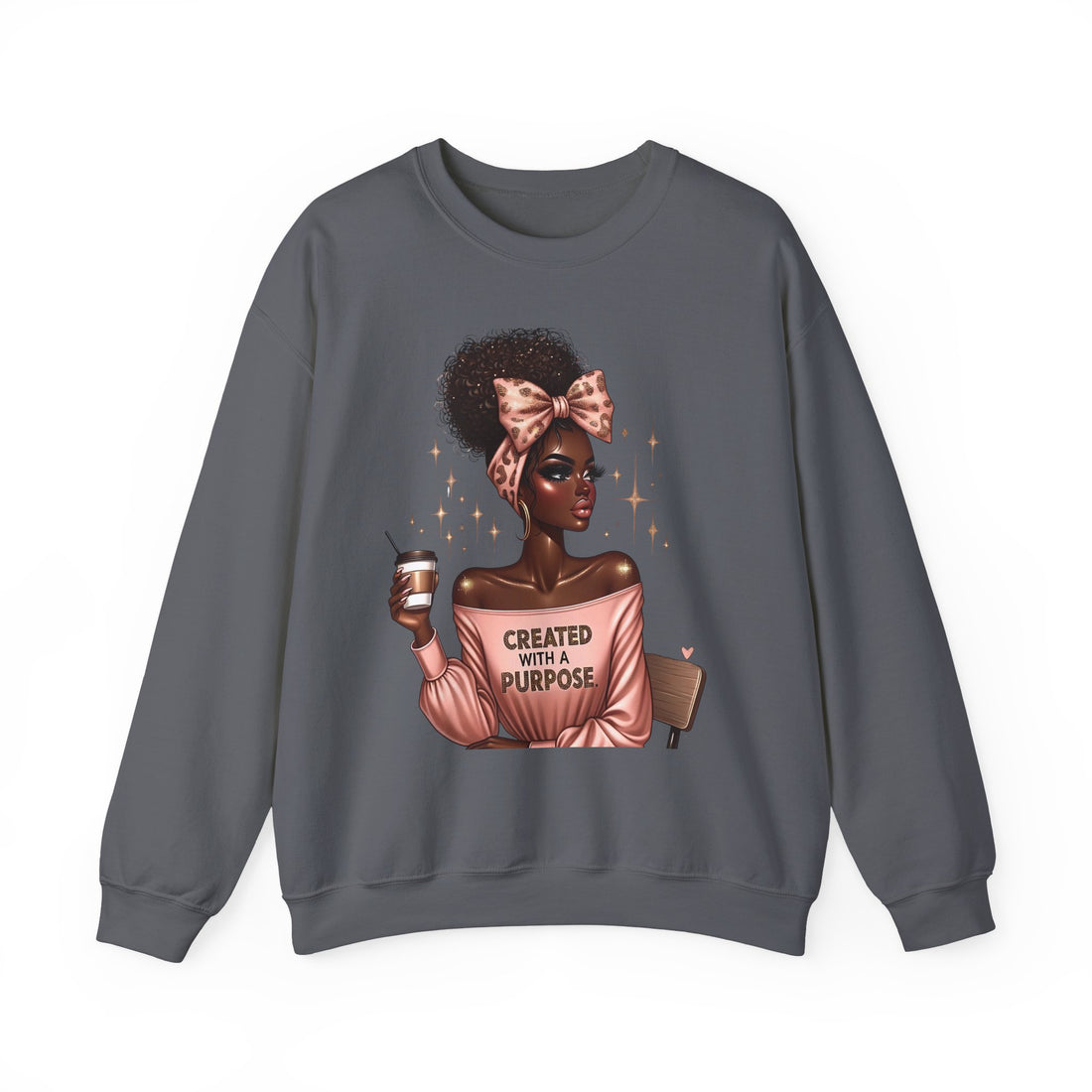 Created With A Purpose Unisex Heavy Blend™ Crewneck Sweatshirt