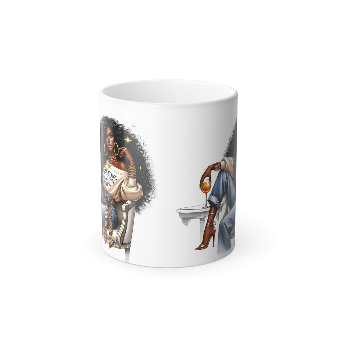 Creating My Own Path Elegant Color Morphing Mug