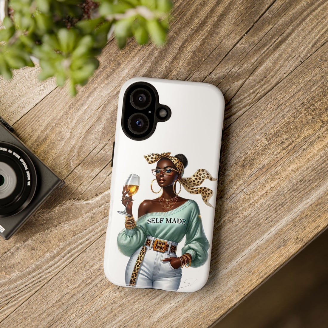 Self Made Phone Case – Chic Strong Woman Design