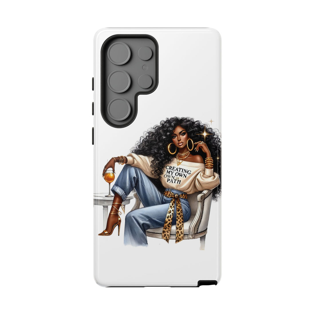 Creating My Own Path Phone Case – Chic Strong Woman Design