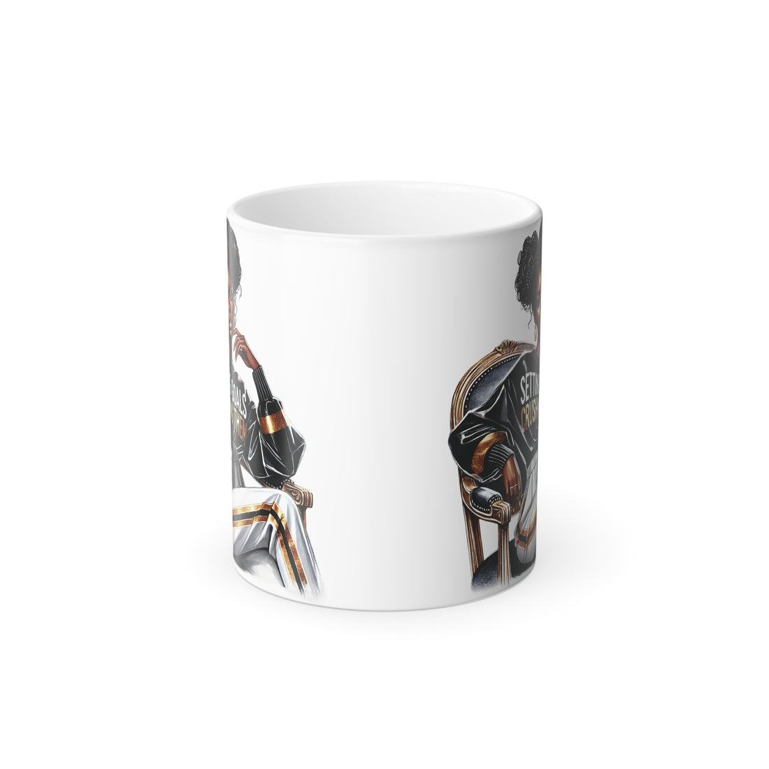 Setting Goals Crushing Them Elegant Color Morphing Mug