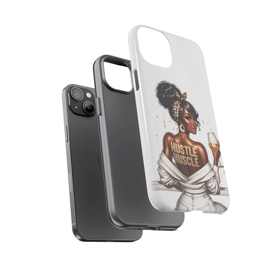 Hustle Muscle Phone Case – Chic Strong Woman Design