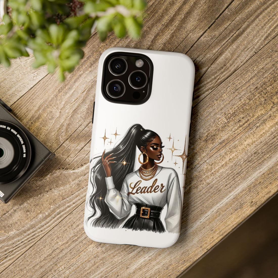 Leader Phone Case – Chic Strong Woman Design