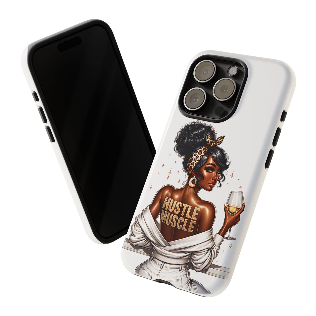 Hustle Muscle Phone Case – Chic Strong Woman Design