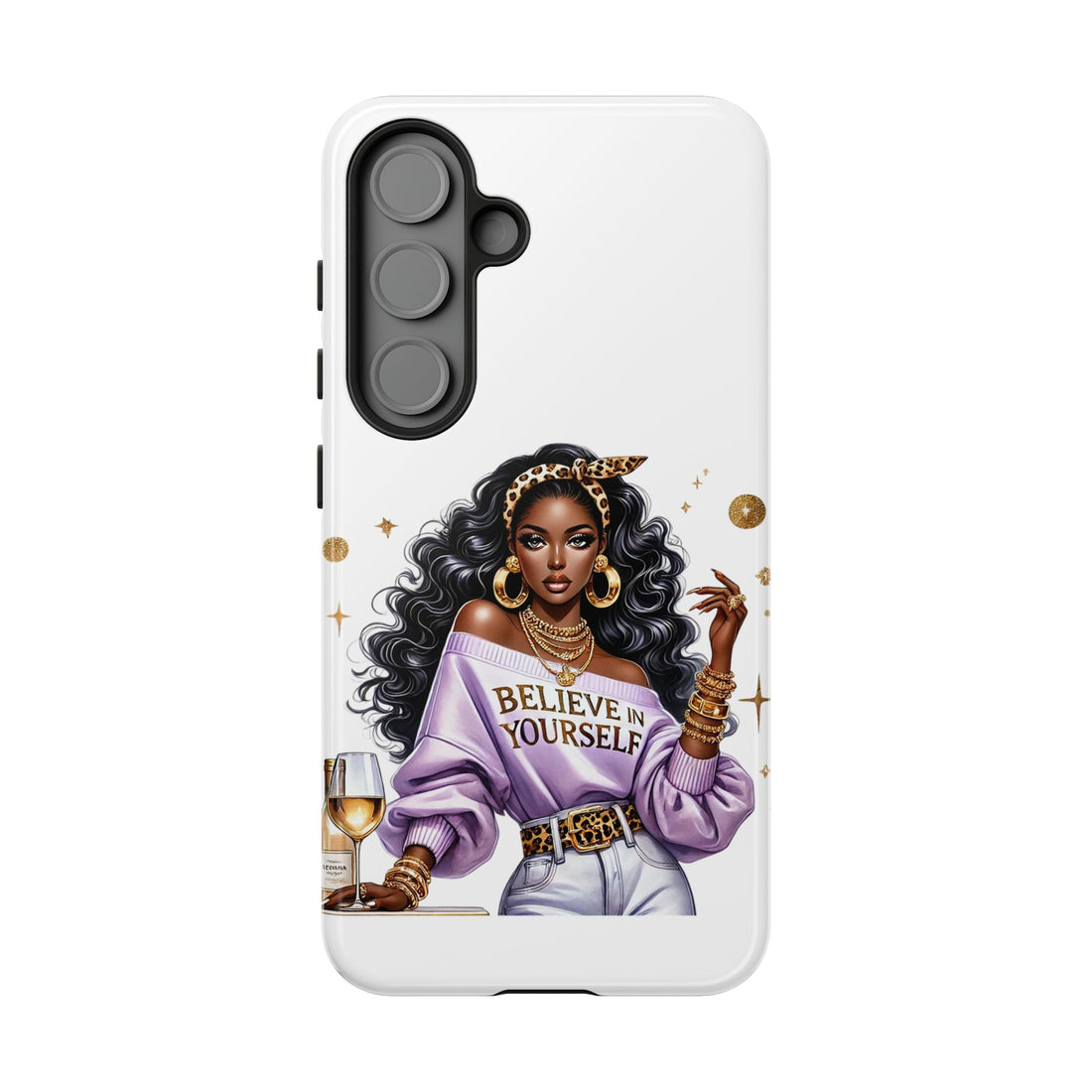 Believe In Yourself Phone Case – Chic Strong Woman Design