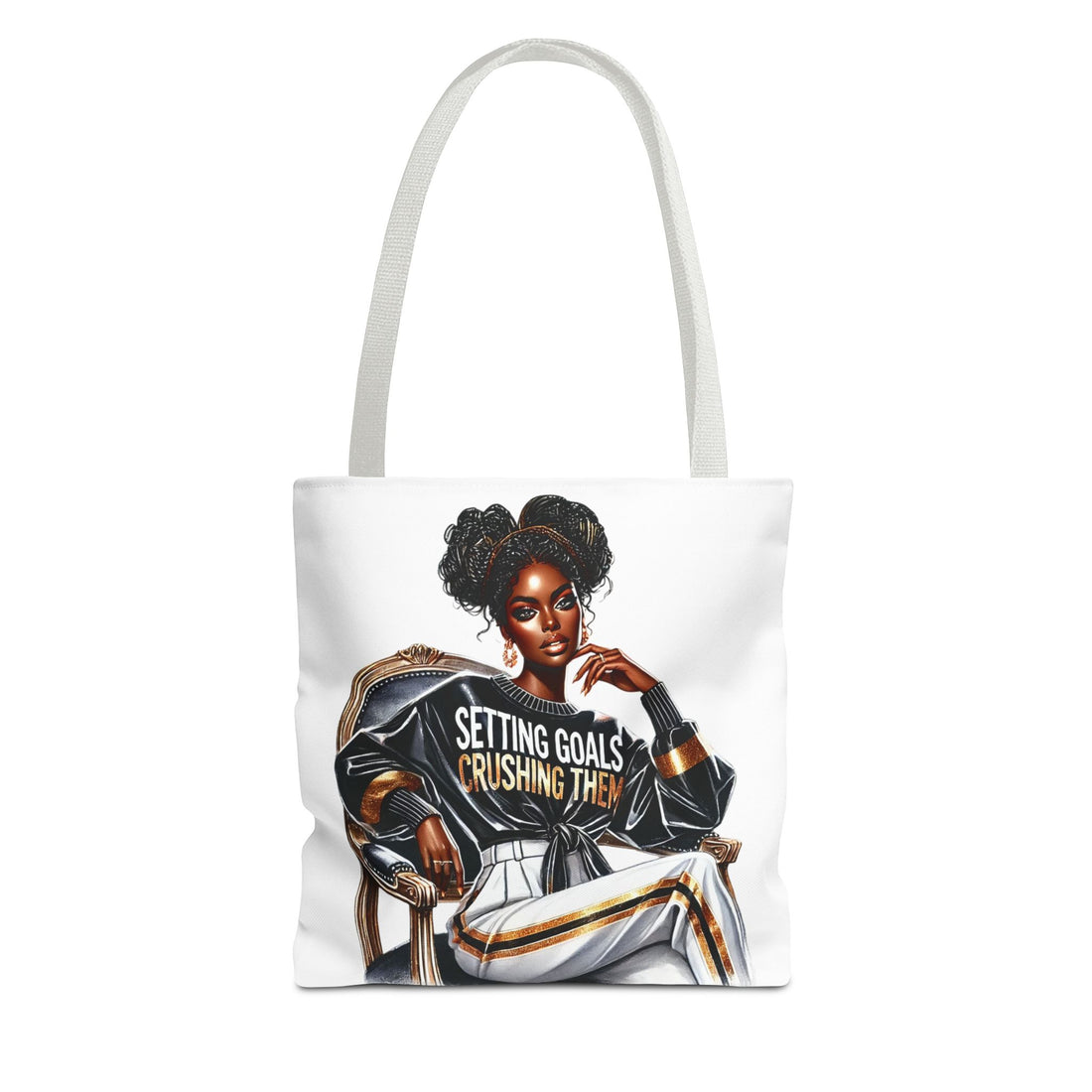 Setting Goals Crushing Them Tote Bag