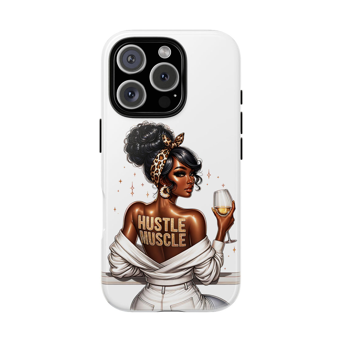 Hustle Muscle Phone Case – Chic Strong Woman Design