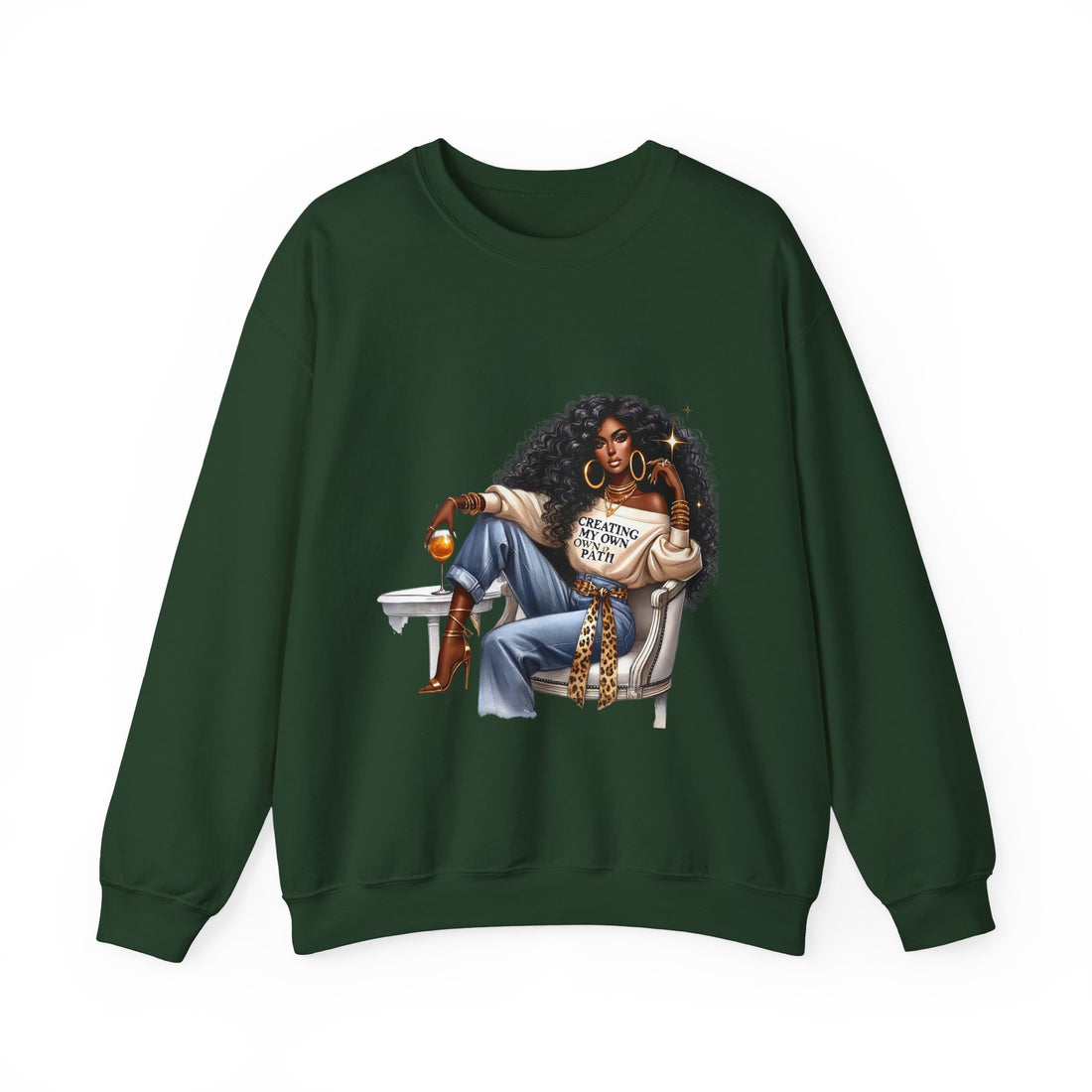 Creating My Own Path Unisex Heavy Blend™ Crewneck Sweatshirt