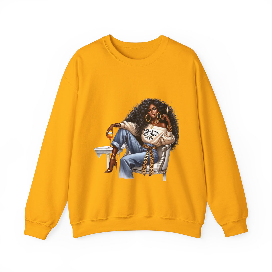 Creating My Own Path Unisex Heavy Blend™ Crewneck Sweatshirt