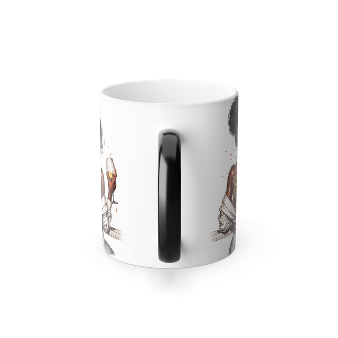 Hustle Muscle Elegant Color Morphing Mug