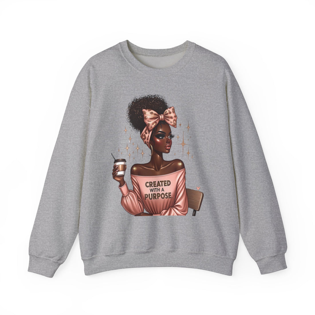 Created With A Purpose Unisex Heavy Blend™ Crewneck Sweatshirt