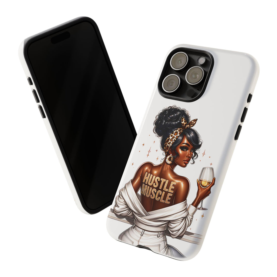 Hustle Muscle Phone Case – Chic Strong Woman Design