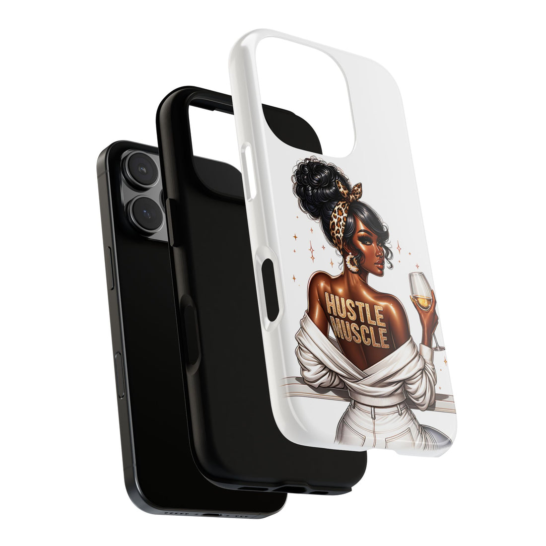 Hustle Muscle Phone Case – Chic Strong Woman Design