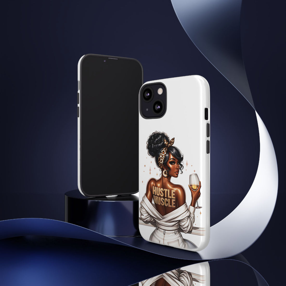 Hustle Muscle Phone Case – Chic Strong Woman Design