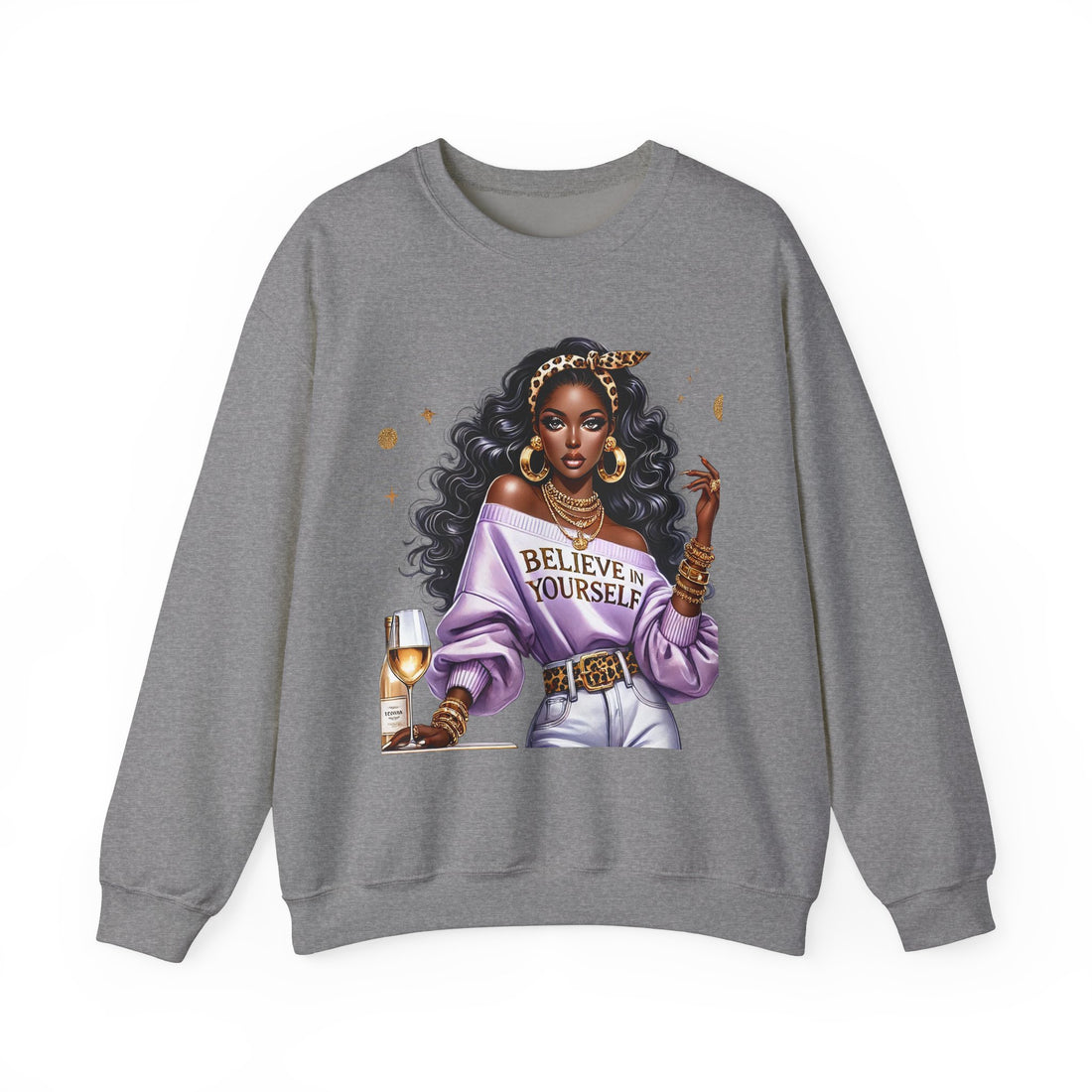 Believe In Yourself Unisex Heavy Blend™ Crewneck Sweatshirt