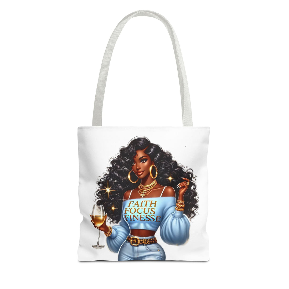 Faith Focus Finesse Tote Bag