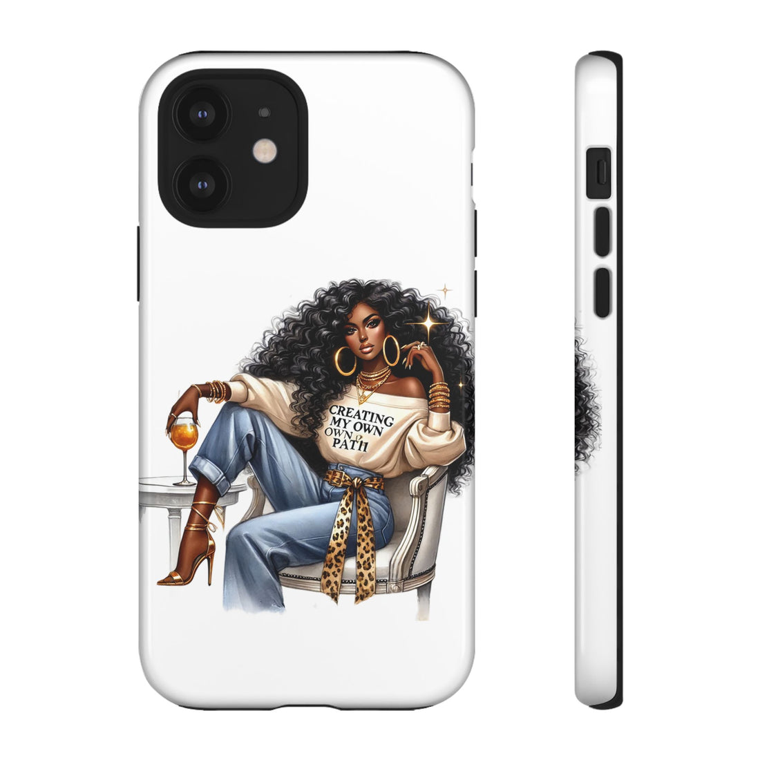 Creating My Own Path Phone Case – Chic Strong Woman Design