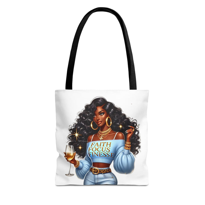 Faith Focus Finesse Tote Bag