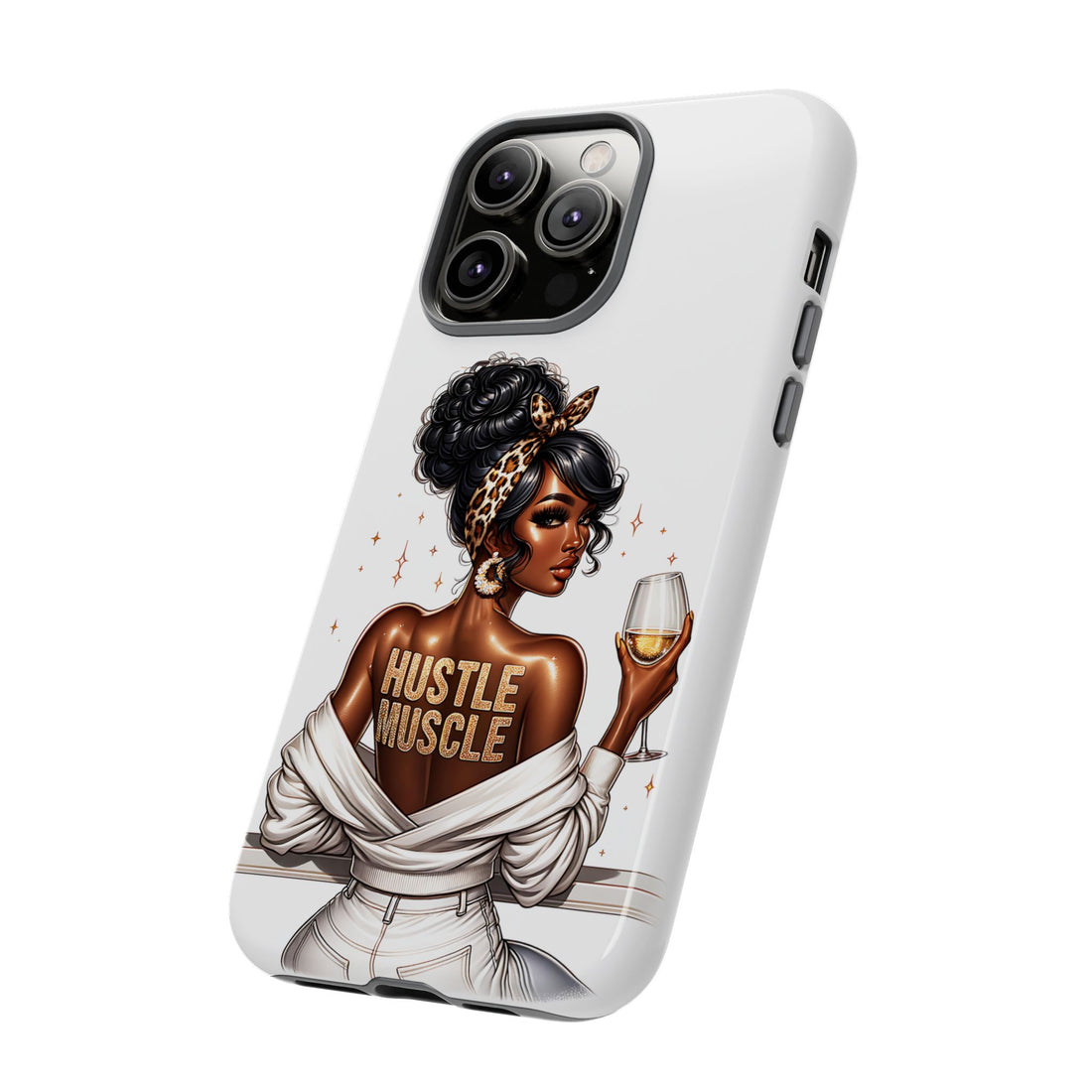 Hustle Muscle Phone Case – Chic Strong Woman Design