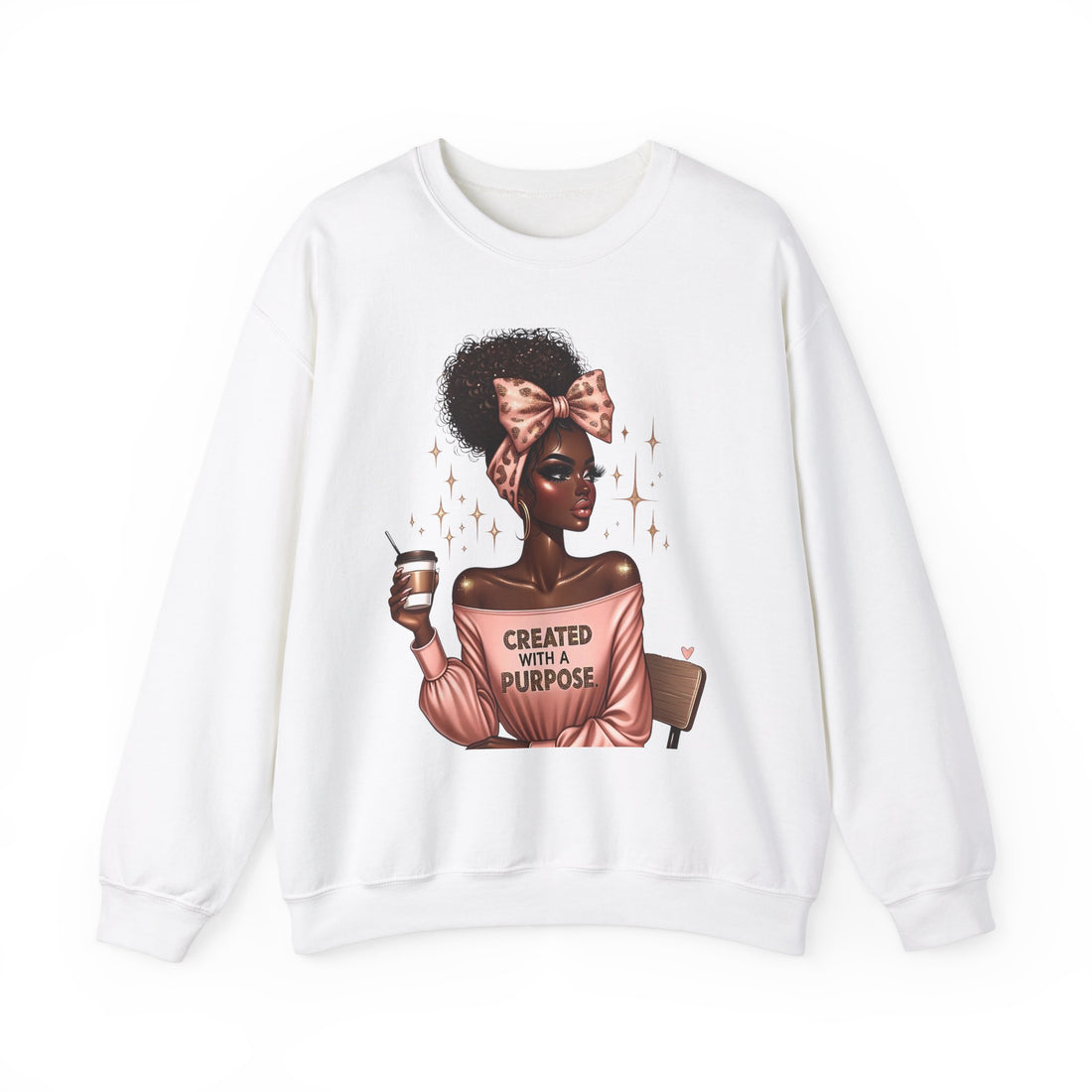 Created With A Purpose Unisex Heavy Blend™ Crewneck Sweatshirt