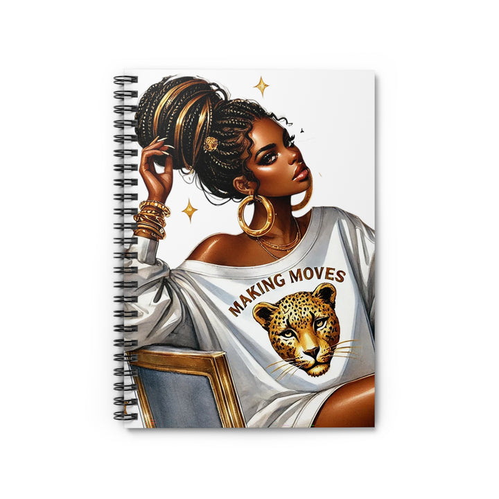 Making Moves Spiral Notebook - Inspirational Journal for Women