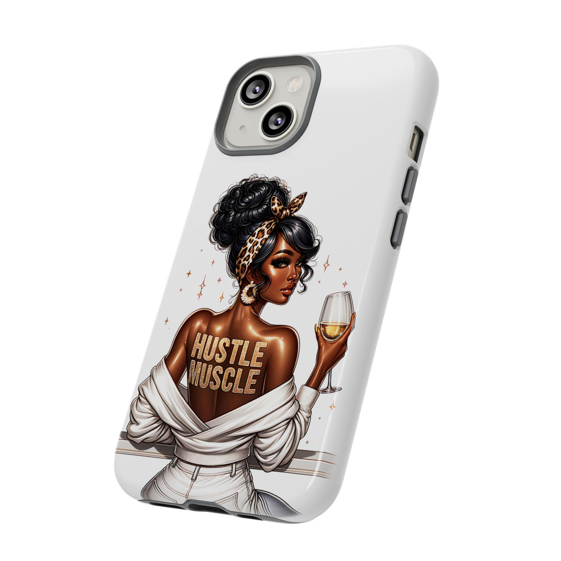 Hustle Muscle Phone Case – Chic Strong Woman Design