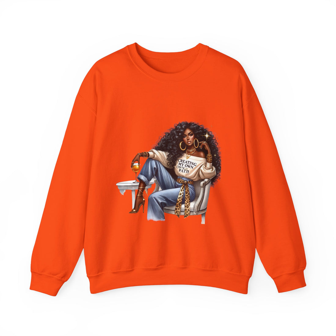 Creating My Own Path Unisex Heavy Blend™ Crewneck Sweatshirt