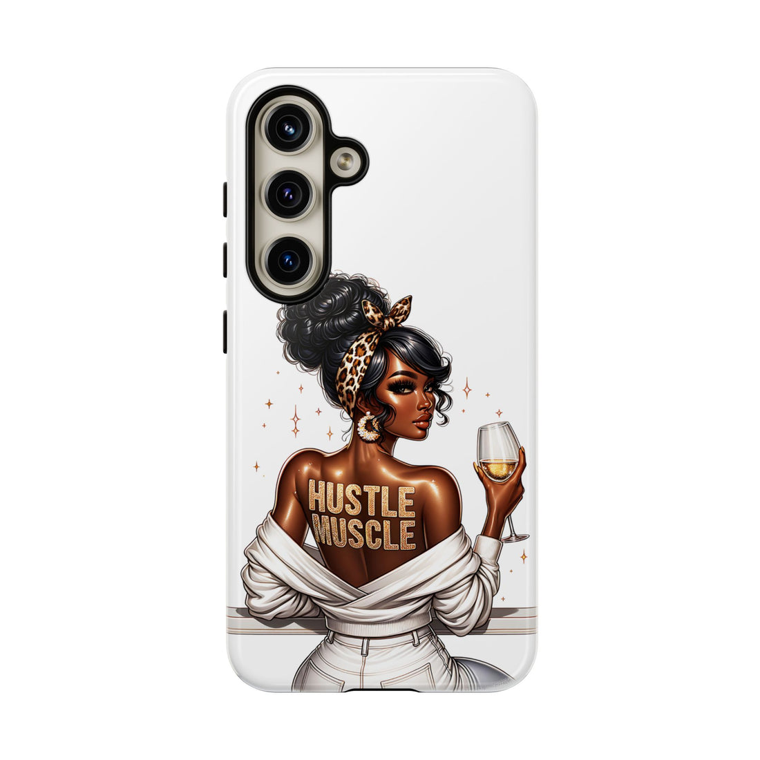 Hustle Muscle Phone Case – Chic Strong Woman Design