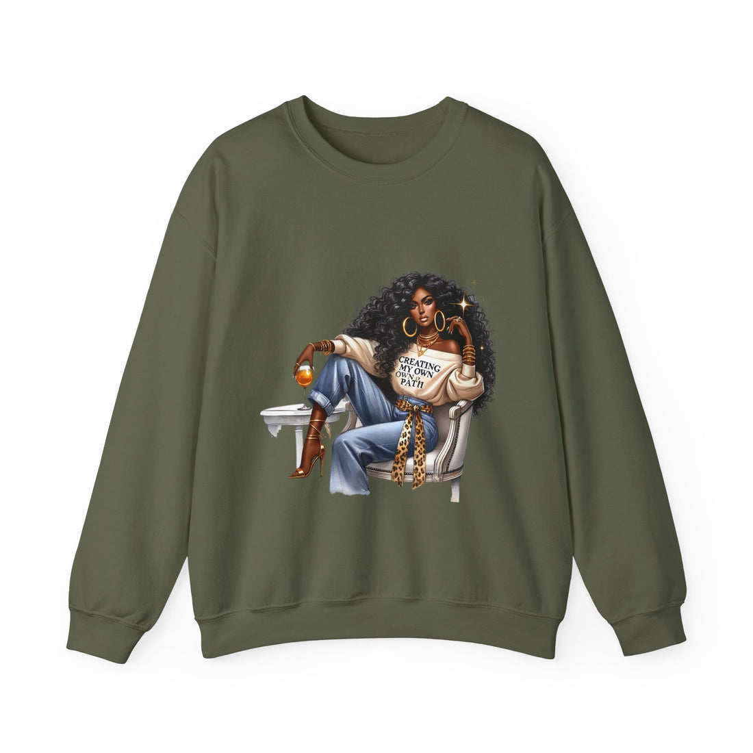 Creating My Own Path Unisex Heavy Blend™ Crewneck Sweatshirt