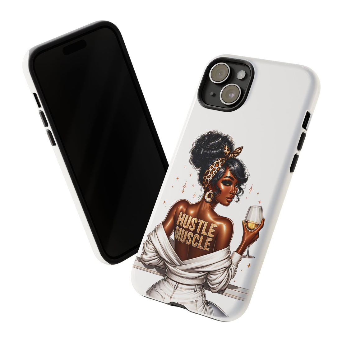 Hustle Muscle Phone Case – Chic Strong Woman Design