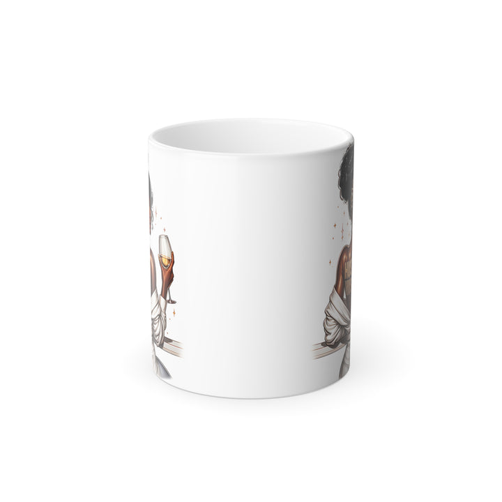 Hustle Muscle Elegant Color Morphing Mug