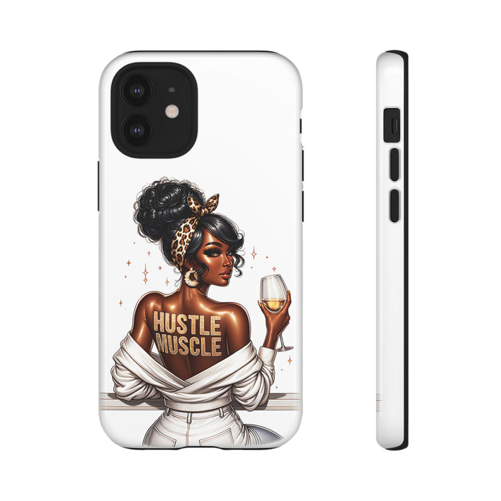 Hustle Muscle Phone Case – Chic Strong Woman Design