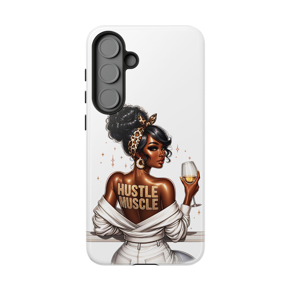 Hustle Muscle Phone Case – Chic Strong Woman Design