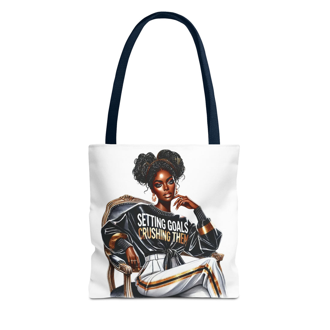 Setting Goals Crushing Them Tote Bag