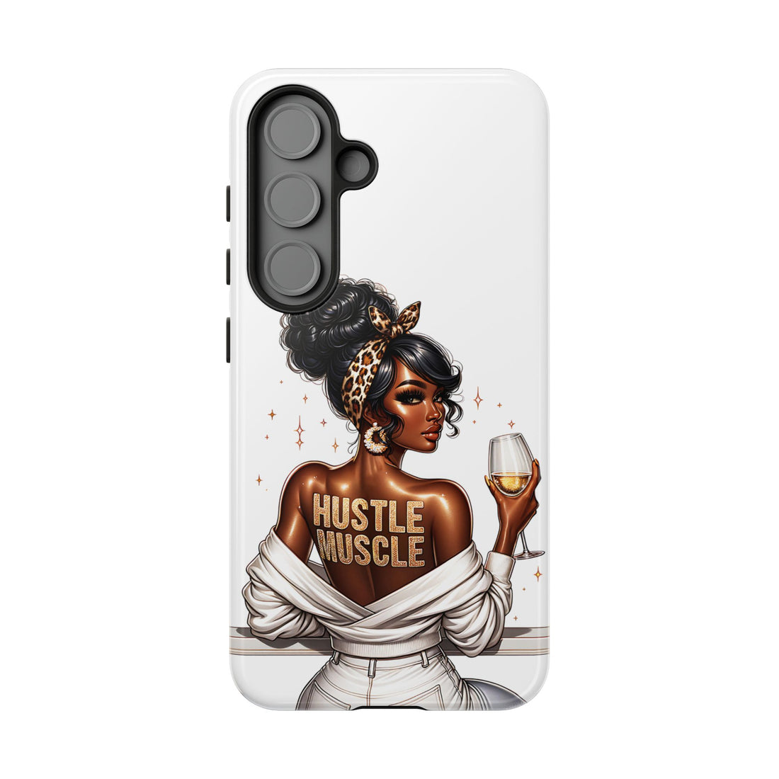 Hustle Muscle Phone Case – Chic Strong Woman Design