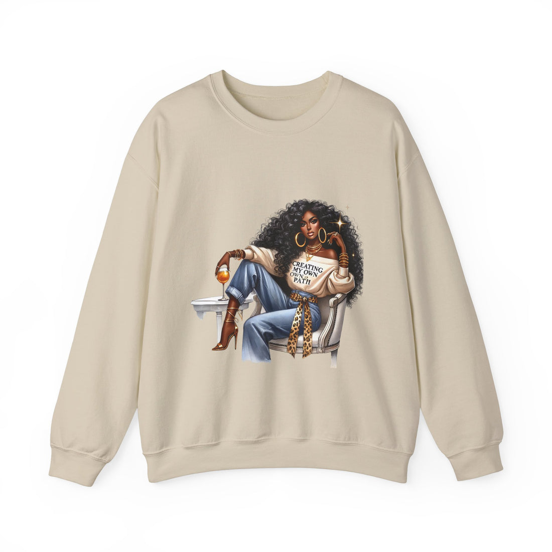 Creating My Own Path Unisex Heavy Blend™ Crewneck Sweatshirt