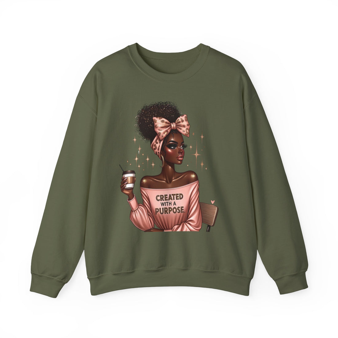 Created With A Purpose Unisex Heavy Blend™ Crewneck Sweatshirt