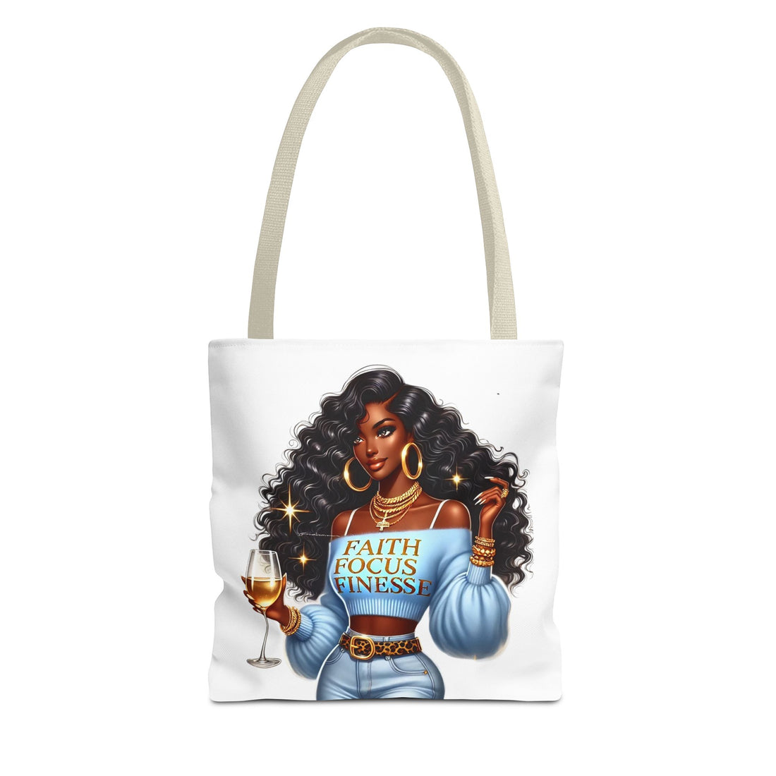 Faith Focus Finesse Tote Bag