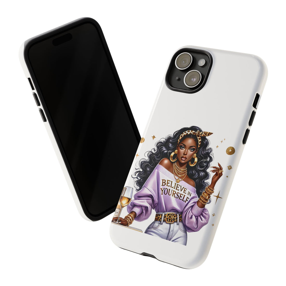 Believe In Yourself Phone Case – Chic Strong Woman Design