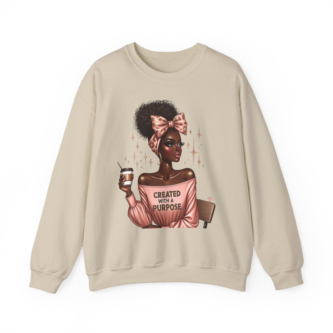 Created With A Purpose Unisex Heavy Blend™ Crewneck Sweatshirt