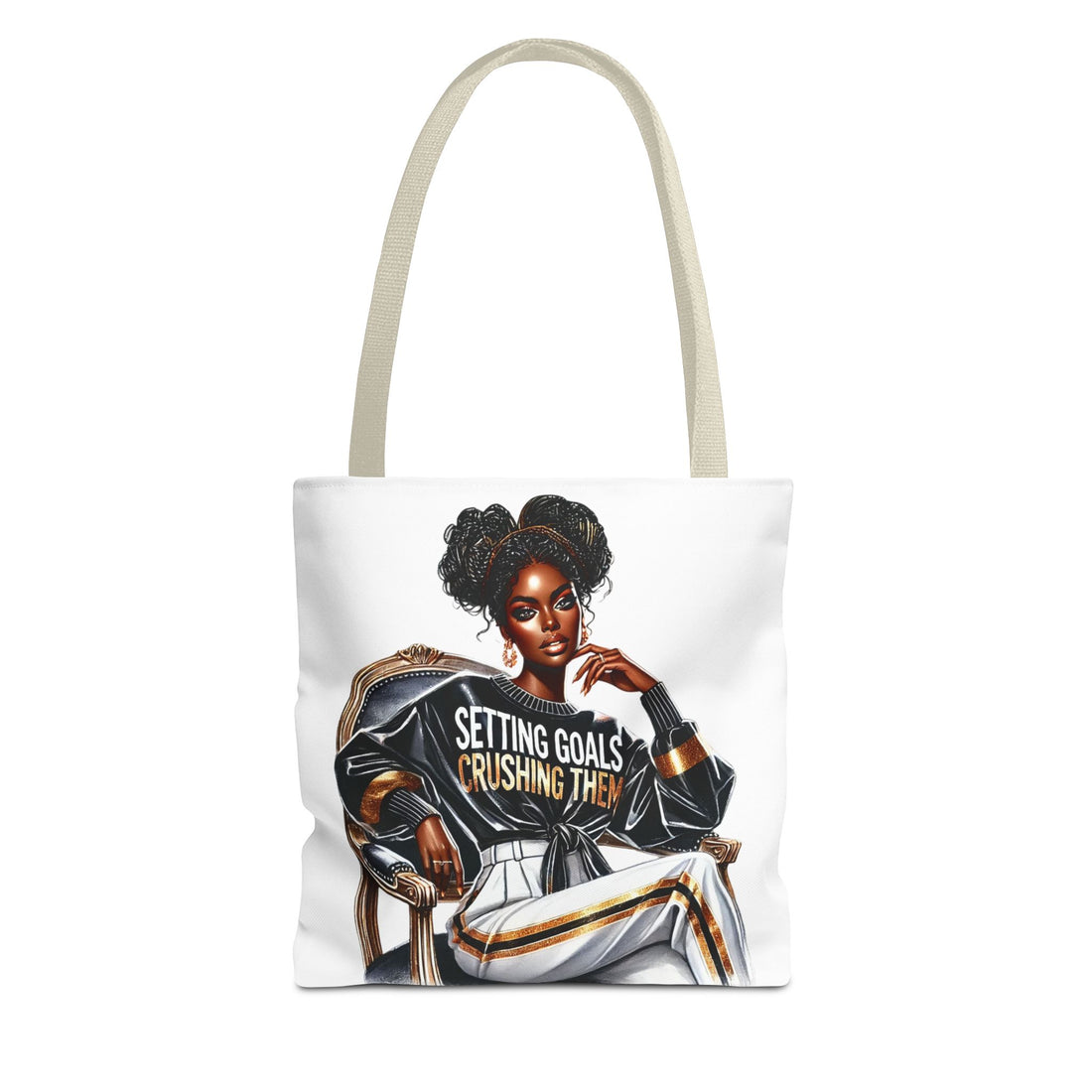 Setting Goals Crushing Them Tote Bag