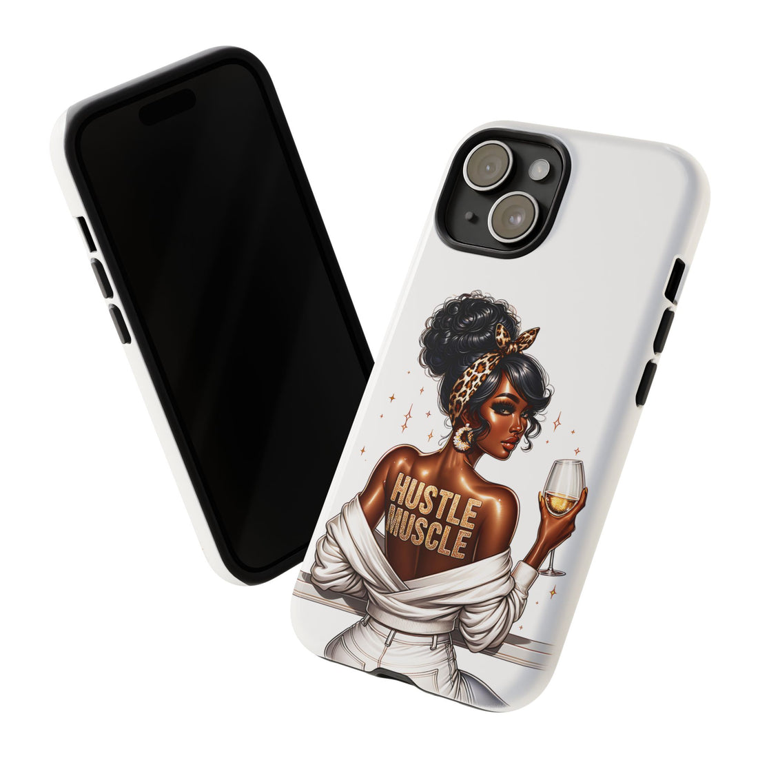 Hustle Muscle Phone Case – Chic Strong Woman Design