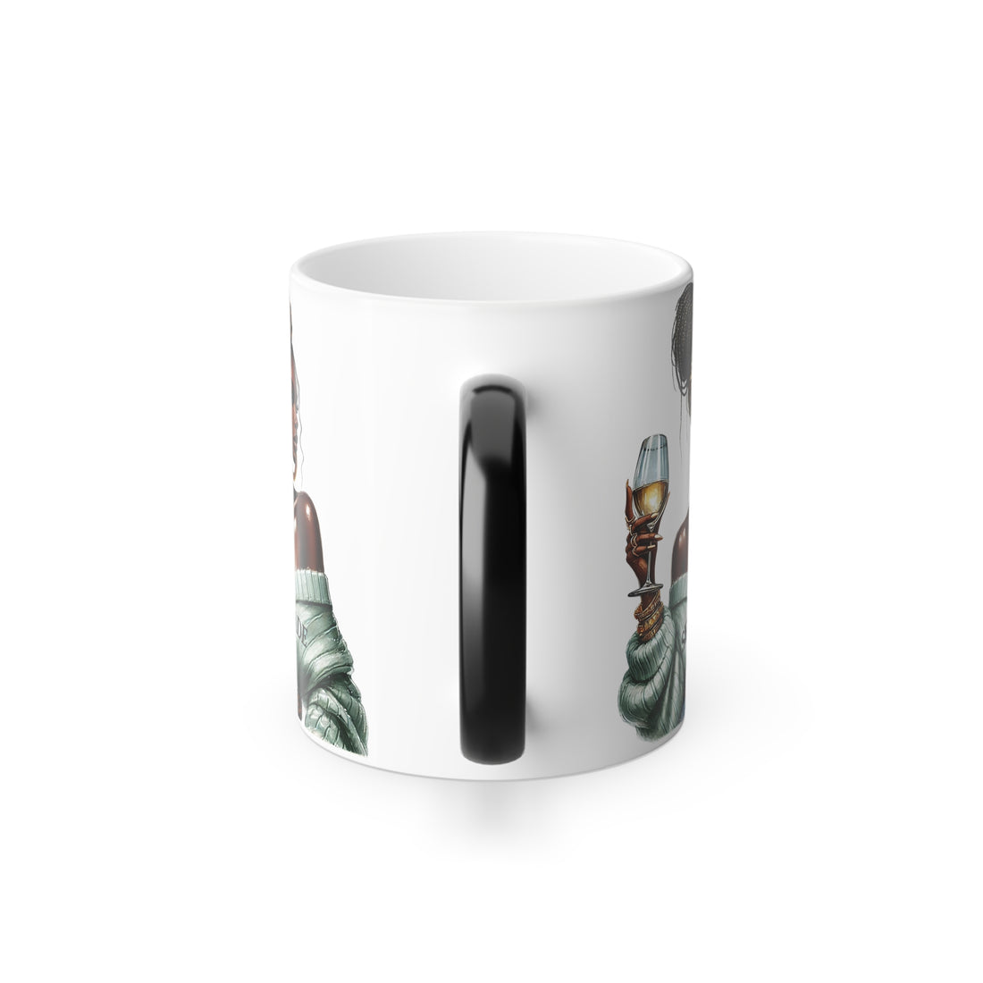 Self Made Elegant Color Morphing Mug